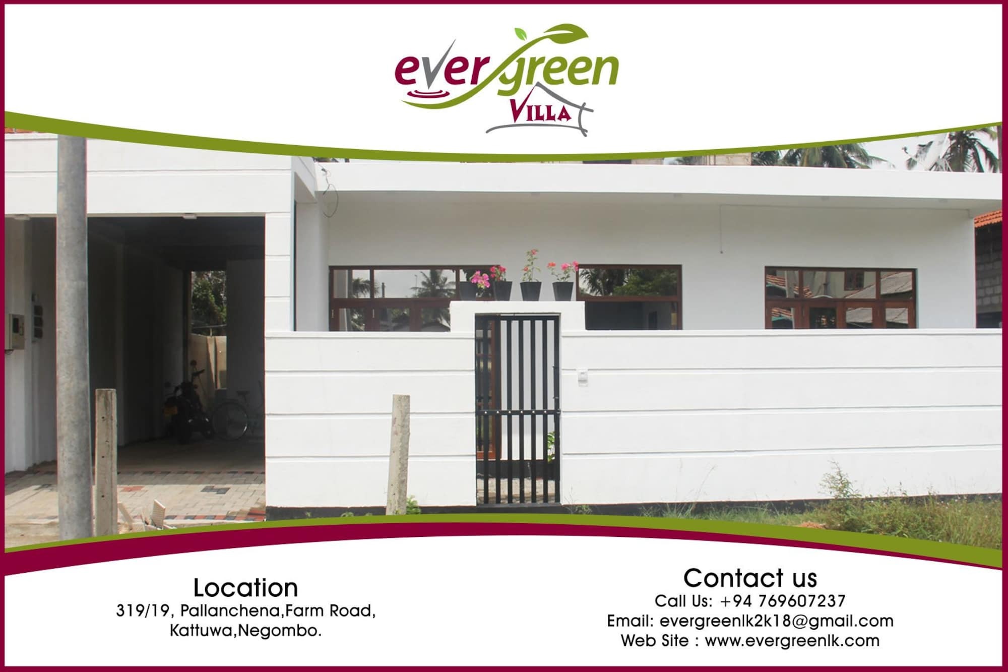 Ever Green Villa Negombo Exterior photo